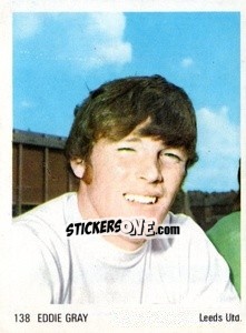 Sticker Eddie Gray - Soccer Parade 1972-1973
 - Americana