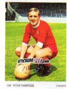 Sticker Peter Thompson - Soccer Parade 1972-1973
 n. 144 - Americana