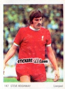 Sticker Steve Heighway - Soccer Parade 1972-1973
 - Americana