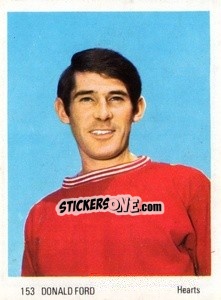 Sticker Donald Ford - Soccer Parade 1972-1973
 n. 153 - Americana