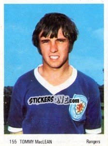 Sticker Tommy MacLean - Soccer Parade 1972-1973
 - Americana