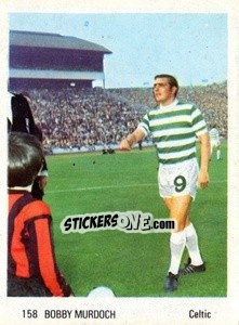 Sticker Bobby Murdoch - Soccer Parade 1972-1973
 n. 158 - Americana