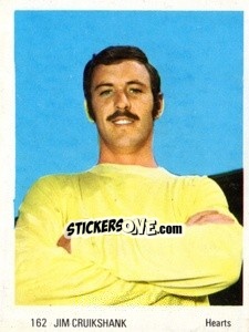 Sticker Jim Cruickshank - Soccer Parade 1972-1973
 - Americana