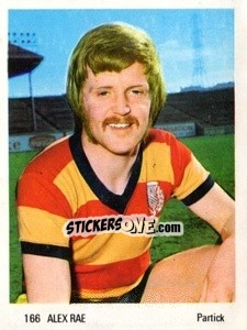 Sticker Alex Rae - Soccer Parade 1972-1973
 n. 166 - Americana