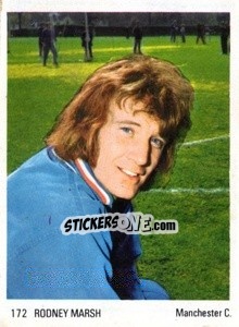 Sticker Rodney Marsh - Soccer Parade 1972-1973
 - Americana