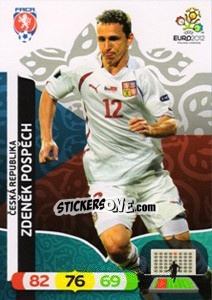 Sticker Zdenek Pospech - UEFA Euro Poland-Ukraine 2012. Adrenalyn XL n. 4 - Panini