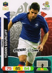 Figurina Yoann Gourcuff - UEFA Euro Poland-Ukraine 2012. Adrenalyn XL n. 86 - Panini