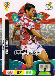Sticker Eduardo da Silva - UEFA Euro Poland-Ukraine 2012. Adrenalyn XL n. 113 - Panini