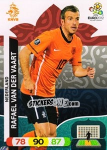 Figurina Rafael van der Vaart - UEFA Euro Poland-Ukraine 2012. Adrenalyn XL - Panini