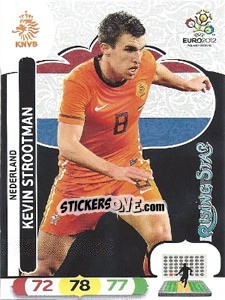 Sticker Kevin Strootman - UEFA Euro Poland-Ukraine 2012. Adrenalyn XL n. 143 - Panini