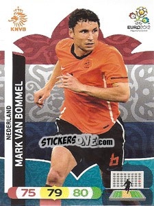 Sticker Mark van Bommel - UEFA Euro Poland-Ukraine 2012. Adrenalyn XL n. 145 - Panini