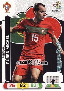 Sticker Ruben Micael - UEFA Euro Poland-Ukraine 2012. Adrenalyn XL - Panini