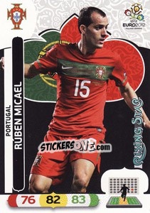 Sticker Ruben Micael - UEFA Euro Poland-Ukraine 2012. Adrenalyn XL n. 174 - Panini