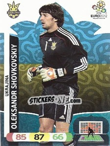 Sticker Oleksandr Shovkovskiy - UEFA Euro Poland-Ukraine 2012. Adrenalyn XL n. 214 - Panini