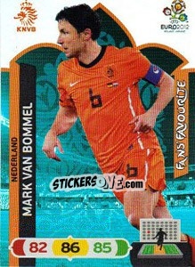 Sticker Mark van Bommel - UEFA Euro Poland-Ukraine 2012. Adrenalyn XL n. 262 - Panini