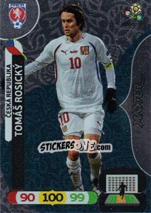 Sticker Tomáš Rosický - UEFA Euro Poland-Ukraine 2012. Adrenalyn XL n. 276 - Panini