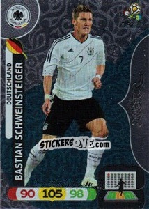 Sticker Bastian Schweinsteiger - UEFA Euro Poland-Ukraine 2012. Adrenalyn XL n. 278 - Panini