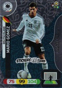 Sticker Mario Gomez - UEFA Euro Poland-Ukraine 2012. Adrenalyn XL - Panini
