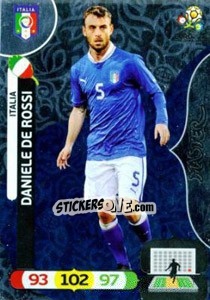 Sticker Daniele De Rossi - UEFA Euro Poland-Ukraine 2012. Adrenalyn XL n. 290 - Panini