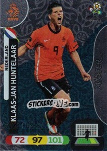 Cromo Klaas-Jan Huntelaar - UEFA Euro Poland-Ukraine 2012. Adrenalyn XL - Panini