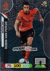 Sticker Robin van Persie - UEFA Euro Poland-Ukraine 2012. Adrenalyn XL n. 293 - Panini