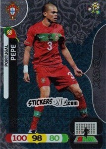 Sticker Pepe - UEFA Euro Poland-Ukraine 2012. Adrenalyn XL - Panini