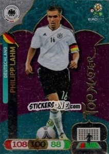 Sticker Philipp Lahm - UEFA Euro Poland-Ukraine 2012. Adrenalyn XL n. 301 - Panini