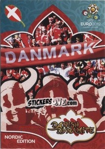 Sticker Danish Dynamite - UEFA Euro Poland-Ukraine 2012. Adrenalyn XL - Panini