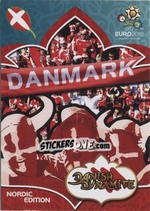 Sticker Danish Dynamite - UEFA Euro Poland-Ukraine 2012. Adrenalyn XL n. 314 - Panini