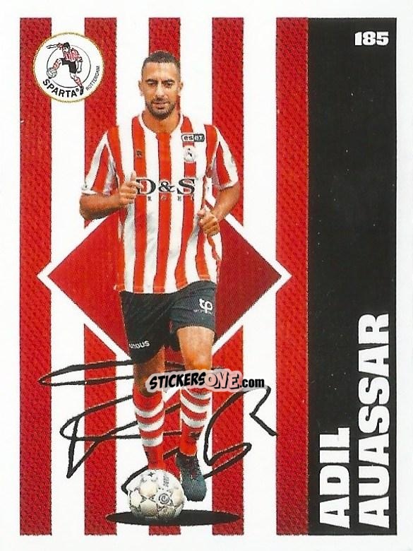 Sticker Adil Auassar - Eredivisie Onze Voetbal helden 2021 n. 185 - Albert Heijn
