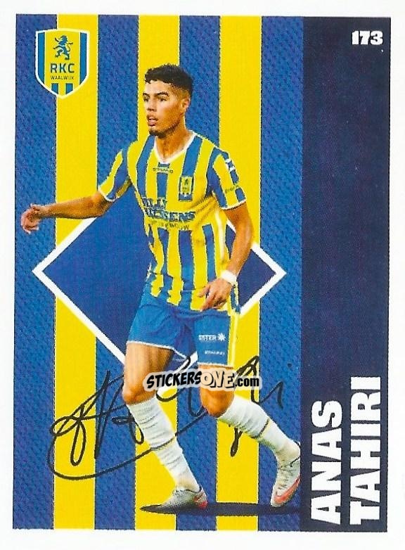Sticker Anas Tahiri - Eredivisie Onze Voetbal helden 2021 n. 173 - Albert Heijn
