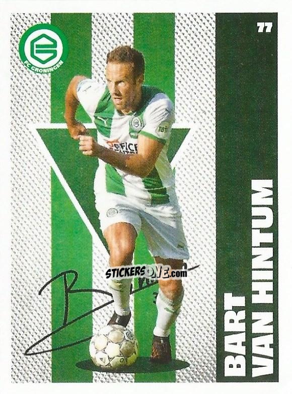 Sticker Bart van Hintum - Eredivisie Onze Voetbal helden 2021 n. 77 - Albert Heijn
