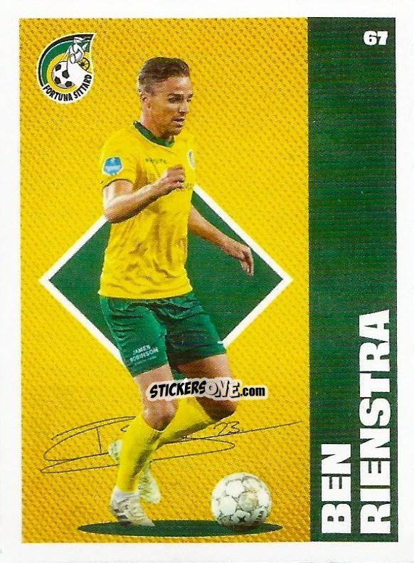 Sticker Ben Rienstra - Eredivisie Onze Voetbal helden 2021 n. 67 - Albert Heijn

