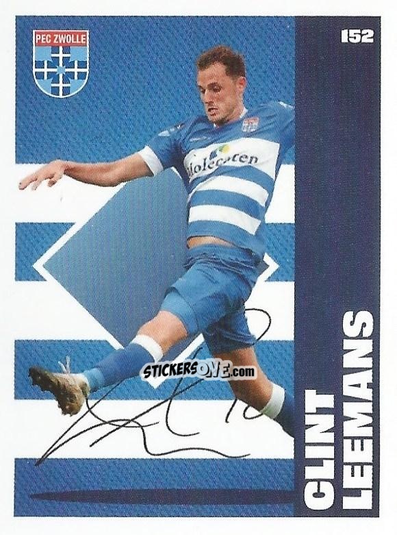 Sticker Clint Leemans - Eredivisie Onze Voetbal helden 2021 n. 152 - Albert Heijn
