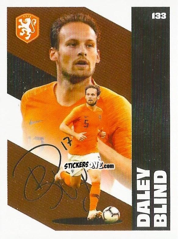 Figurina Daley Blind - Eredivisie Onze Voetbal helden 2021 n. 133 - Albert Heijn

