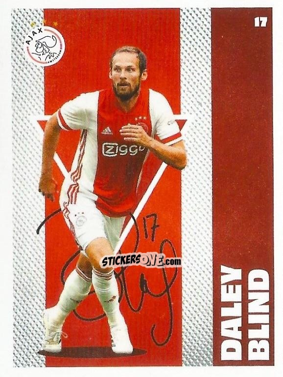 Figurina Daley Blind - Eredivisie Onze Voetbal helden 2021 n. 17 - Albert Heijn
