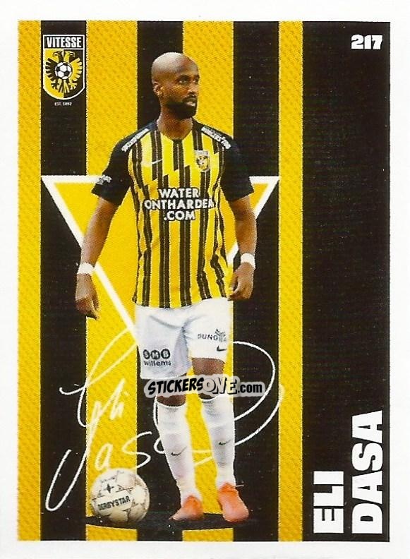 Figurina Eli Dasa - Eredivisie Onze Voetbal helden 2021 n. 217 - Albert Heijn
