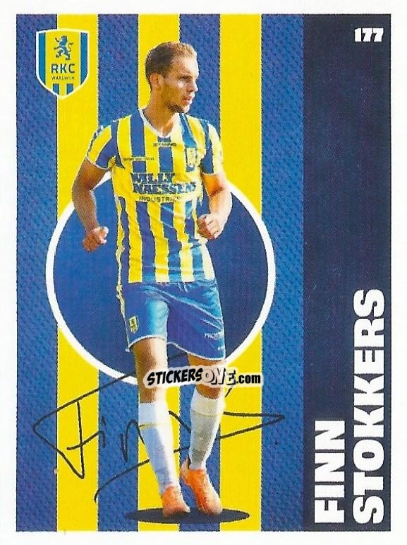 Sticker Finn Stokkers - Eredivisie Onze Voetbal helden 2021 n. 177 - Albert Heijn
