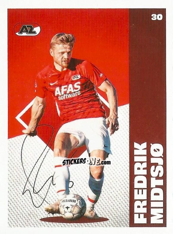 Sticker Fredrik Midtsjø - Eredivisie Onze Voetbal helden 2021 n. 30 - Albert Heijn
