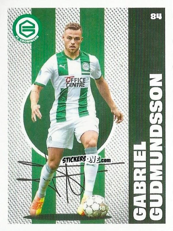 Sticker Gabriel Gudmundsson - Eredivisie Onze Voetbal helden 2021 n. 84 - Albert Heijn
