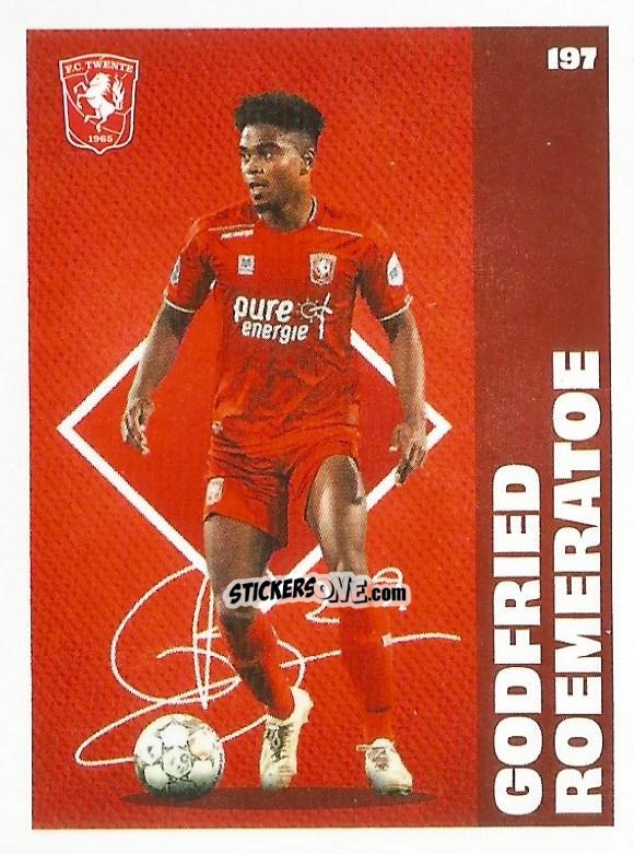 Figurina Godfried Roemeratoe - Eredivisie Onze Voetbal helden 2021 n. 197 - Albert Heijn
