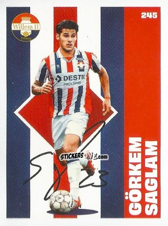 Figurina Görkem Saglam - Eredivisie Onze Voetbal helden 2021 n. 245 - Albert Heijn
