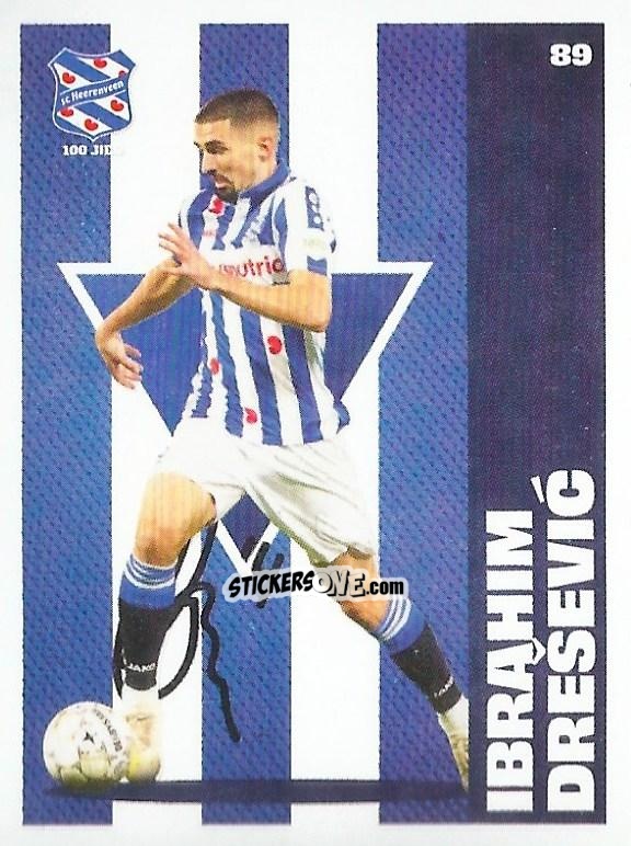 Sticker Ibrahim Dresevic - Eredivisie Onze Voetbal helden 2021 n. 89 - Albert Heijn
