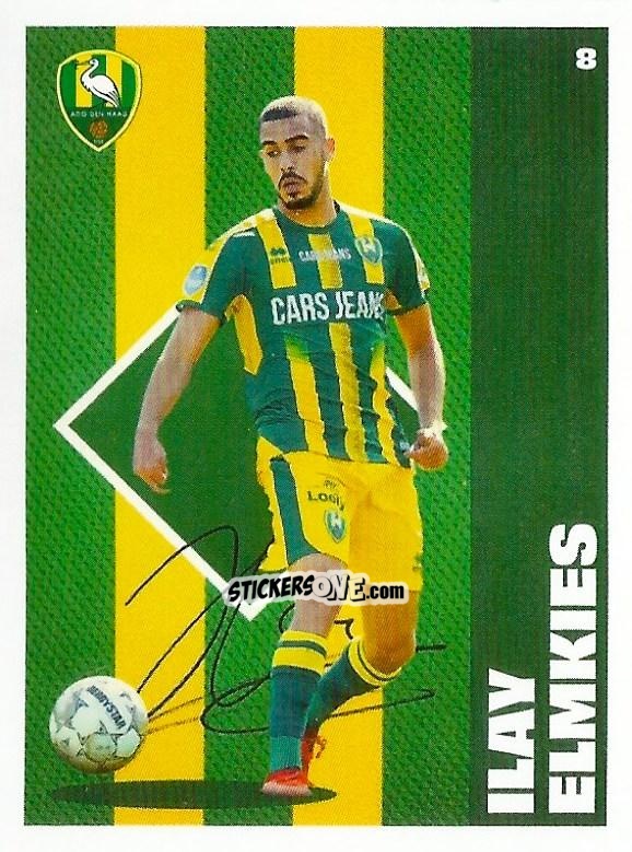 Sticker Ilay Elmkies - Eredivisie Onze Voetbal helden 2021 n. 8 - Albert Heijn
