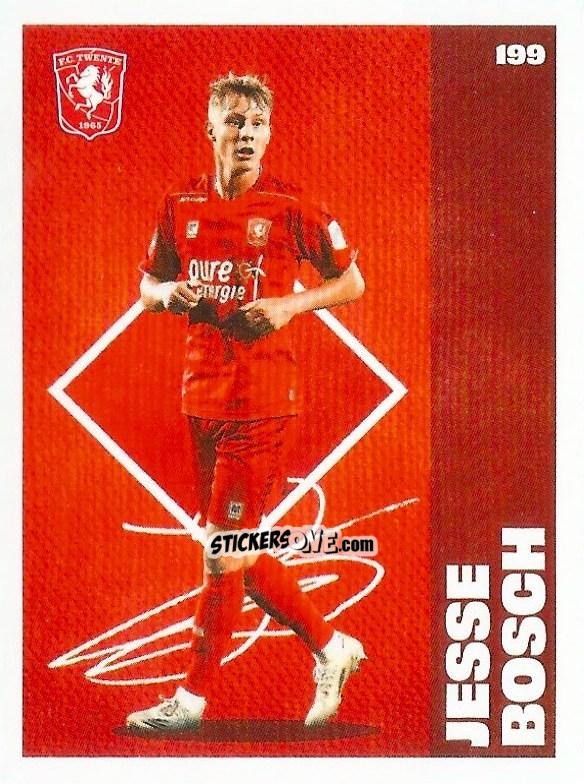 Sticker Jesse Bosch - Eredivisie Onze Voetbal helden 2021 n. 199 - Albert Heijn
