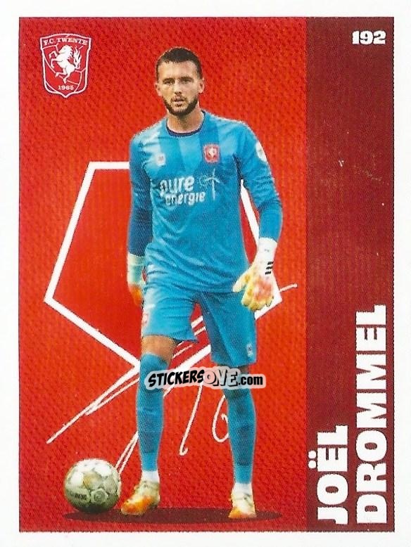 Sticker Joel Drommel - Eredivisie Onze Voetbal helden 2021 n. 192 - Albert Heijn
