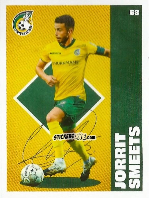 Sticker Jorrit Smeets - Eredivisie Onze Voetbal helden 2021 n. 68 - Albert Heijn
