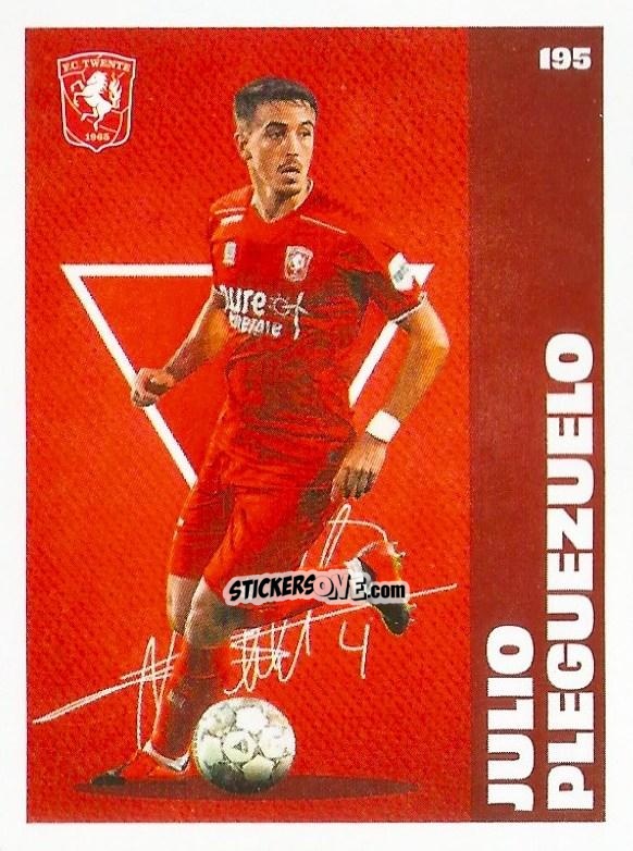 Figurina Julio Plegezuelo - Eredivisie Onze Voetbal helden 2021 n. 195 - Albert Heijn
