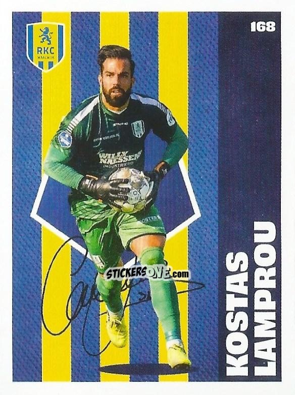 Sticker Kostas Lamprou - Eredivisie Onze Voetbal helden 2021 n. 168 - Albert Heijn
