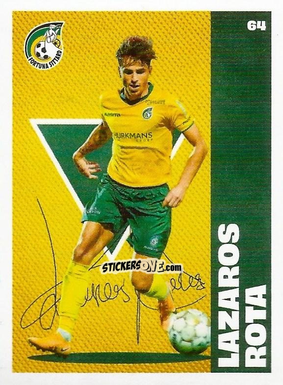Sticker Lazaros Rota - Eredivisie Onze Voetbal helden 2021 n. 64 - Albert Heijn
